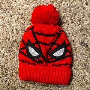 Toddler Spider-Man beanie